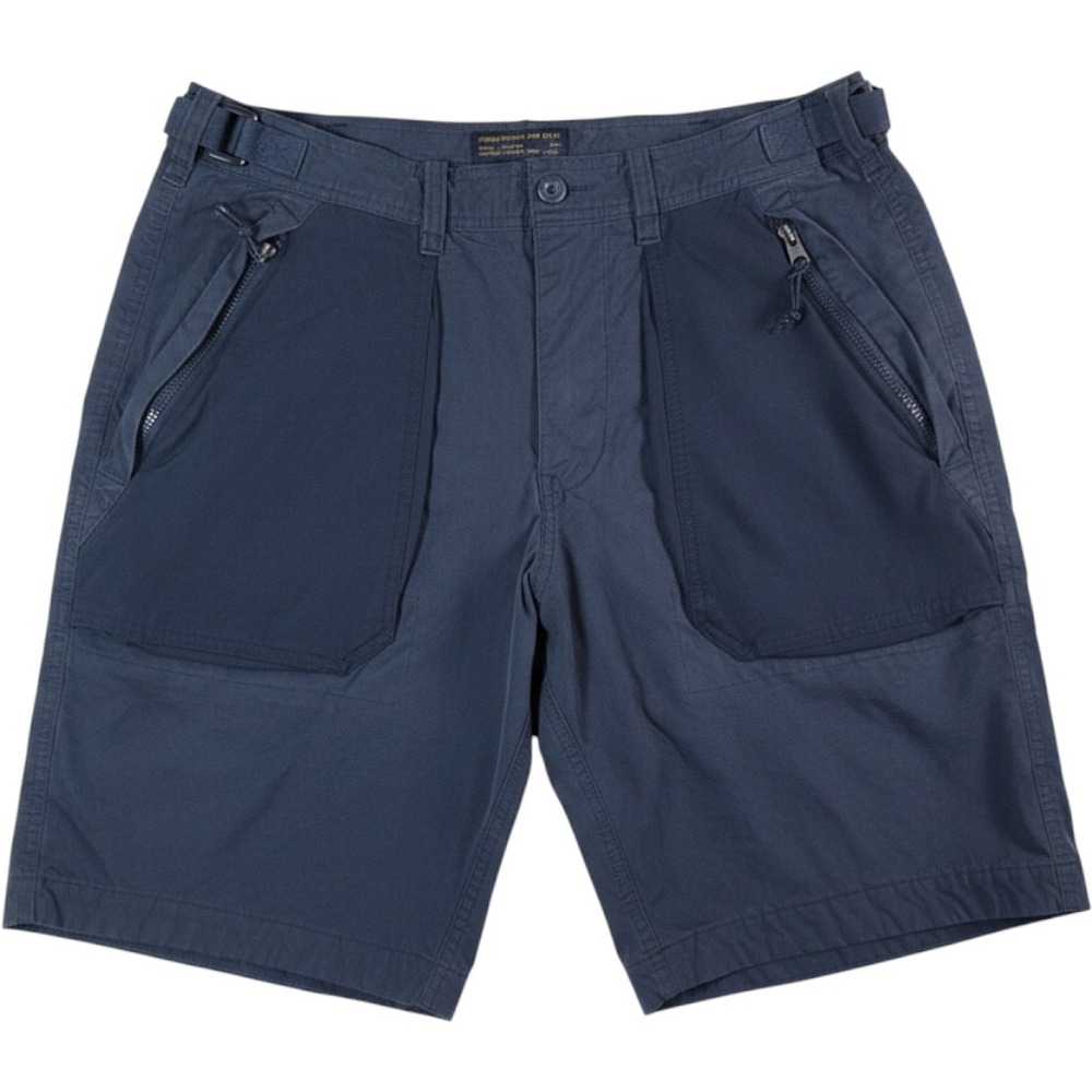 Abercrombie Fitch Men 36 Utility Cargo Shorts Navy blue Gorpcore Tactical Hiking